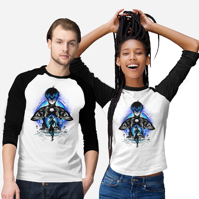 Ace Player Of Blue Lock-unisex baseball tee-hypertwenty