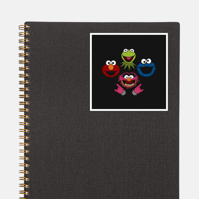 Muppets Rhapsody-none glossy sticker-Melonseta
