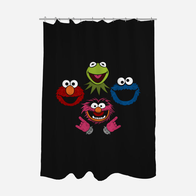 Muppets Rhapsody-none polyester shower curtain-Melonseta