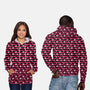 Sweet Pink Skull-unisex all over print pullover sweatshirt-Snouleaf
