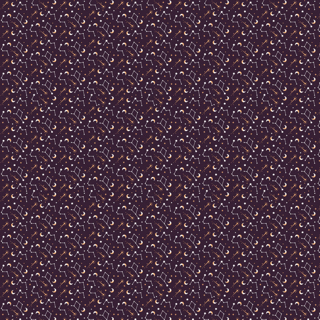 Golden Constellation Map-none all over print sling bag-Snouleaf