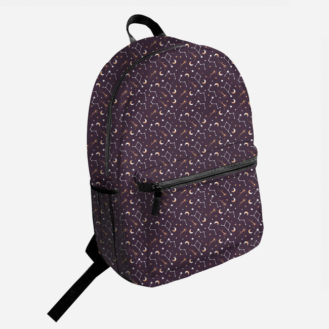 Golden Constellation Map-none all over print backpack bag-Snouleaf