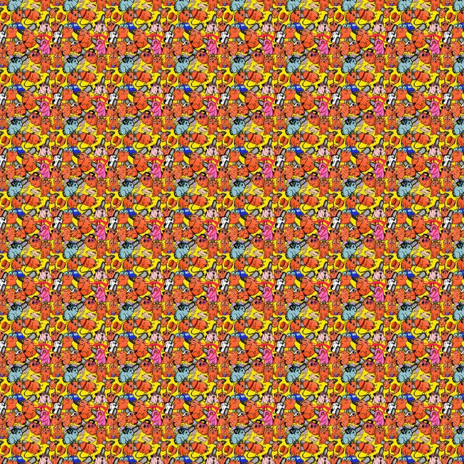 Pochita X Pochita-womens all over print racerback dress-barobaro