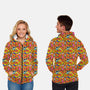Pochita X Pochita-unisex all over print zip-up sweatshirt-barobaro