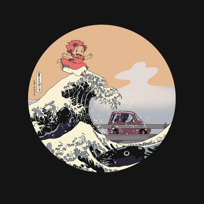 On the Cliff by the Sea-mens basic tee-leo_queval