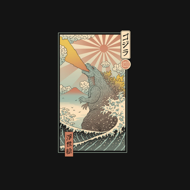 King Kaiju Ukiyo-E-mens basic tee-vp021