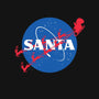 Santa's Space Agency-mens basic tee-Boggs Nicolas