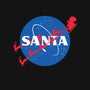 Santa's Space Agency-mens basic tee-Boggs Nicolas
