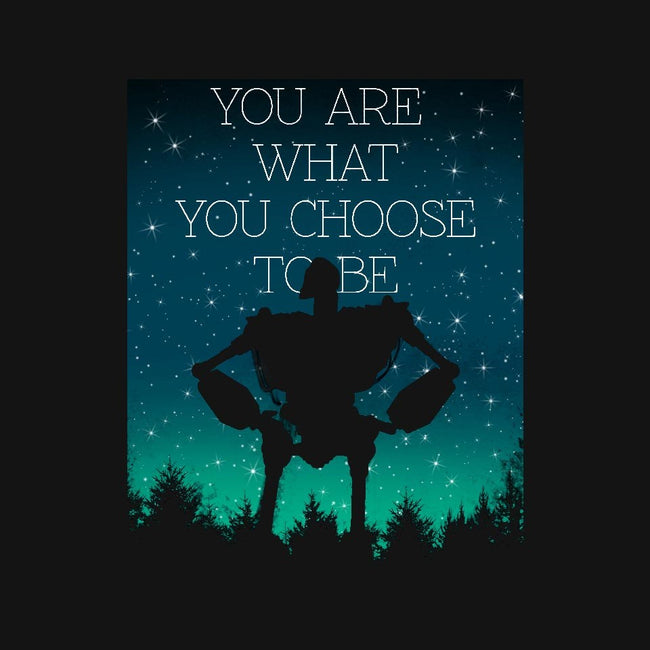 You Are What You Choose to Be-mens basic tee-pescapin