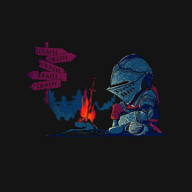 Hard Roads Ahead-mens basic tee-Donnie