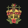 Aku Aku Tiki Bar-womens fitted tee-ilustrata