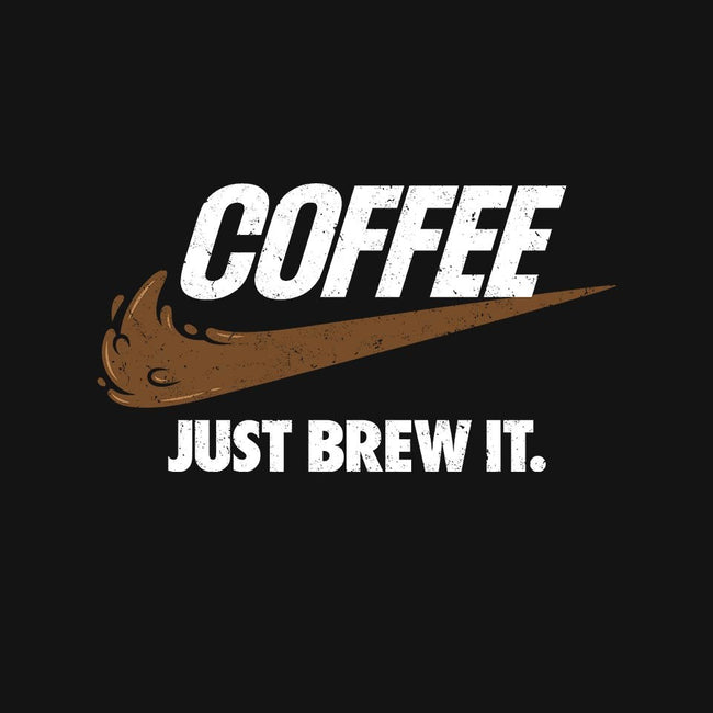 Just Brew It-womens fitted tee-mikehandyart