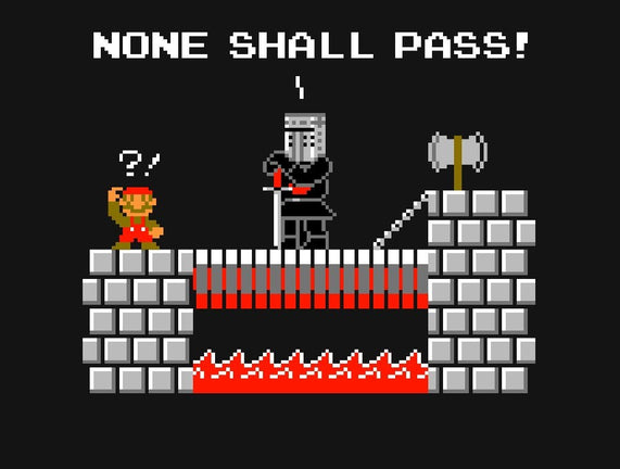 None Shall Pass Including Plumbers