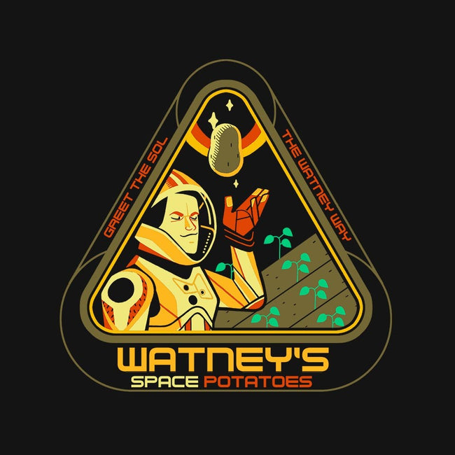 Watney's Space Potatoes-mens basic tee-Glen Brogan
