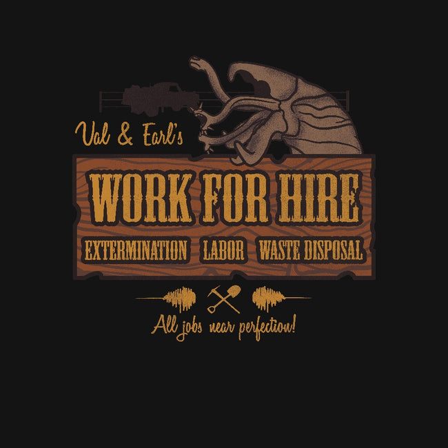 Val & Earl's Work for Hire-mens basic tee-beware1984