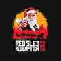 Red Sled Redemption-mens basic tee-Wheels