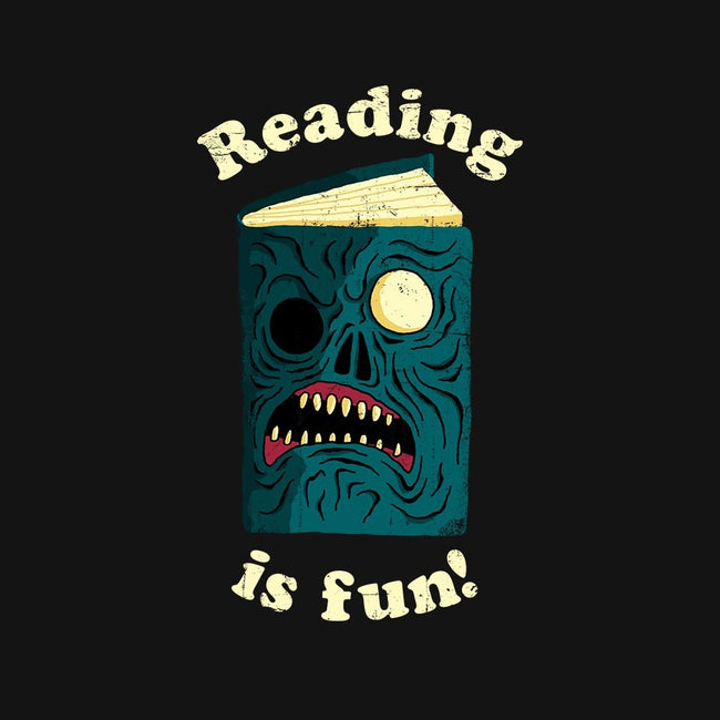 Reading is Fun-mens long sleeved tee-DinoMike