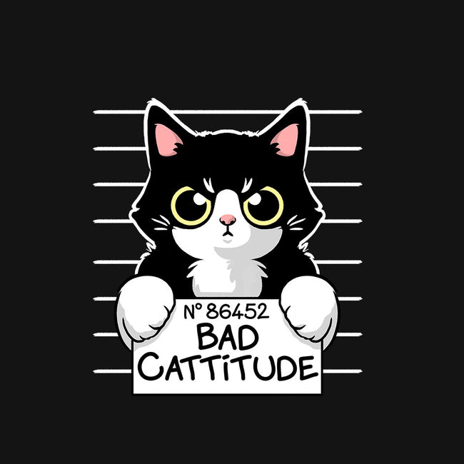 Bad Cattitude-mens basic tee-NemiMakeit