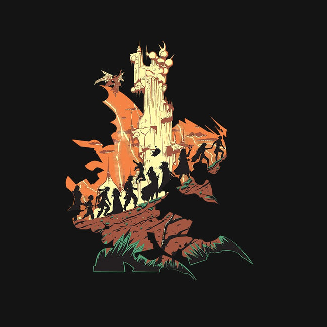 Unfinished Ruin-womens basic tee-Adams Pinto