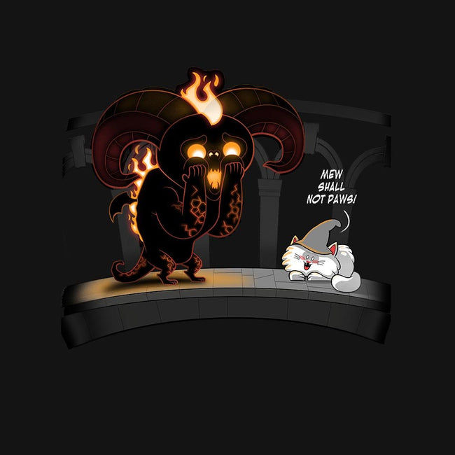 Mew Shall Not Pass-mens premium tee-queenmob