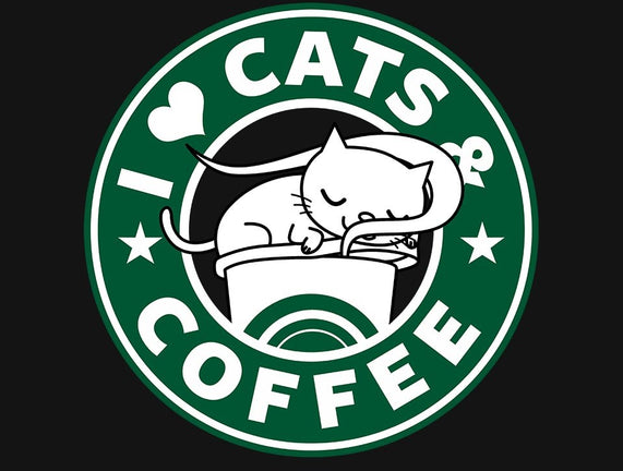 I Love Cats and Coffee