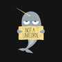 Not A Unicorn-mens basic tee-PolySciGuy