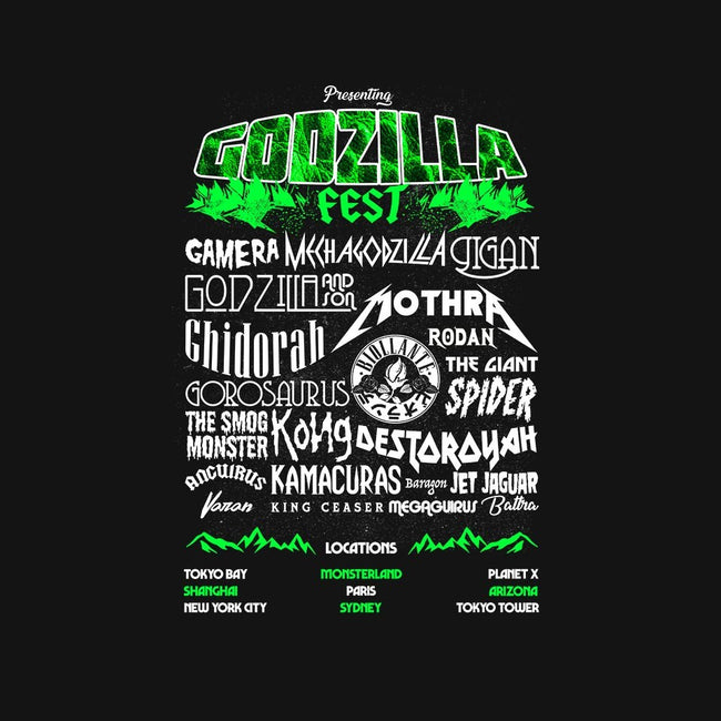 Godzilla Fest-mens basic tee-rocketman_art