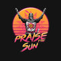 Praise the Sunset Wave-mens basic tee-vp021