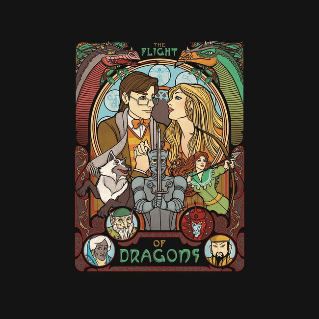 The Flight of Dragons-mens long sleeved tee-ursulalopez