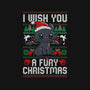 Fury Christmas-unisex basic tank-eduely