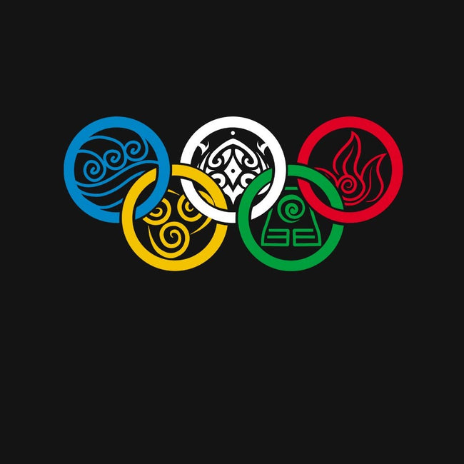 Bending Olympics-youth basic tee-KindaCreative