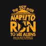 Naruto Run for Aliens-unisex zip-up sweatshirt-Boggs Nicolas