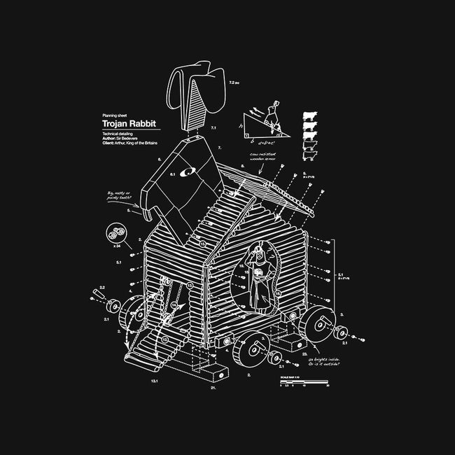 Trojan Rabbit-unisex basic tank-vomaria