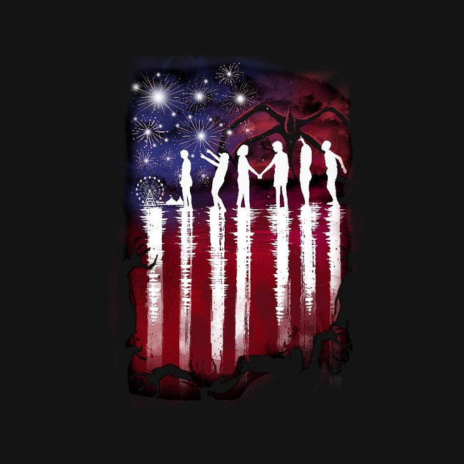 Hawkins 4th of July-mens premium tee-dandingeroz