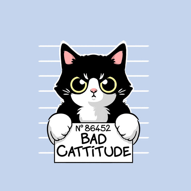 Bad Cattitude-mens basic tee-NemiMakeit