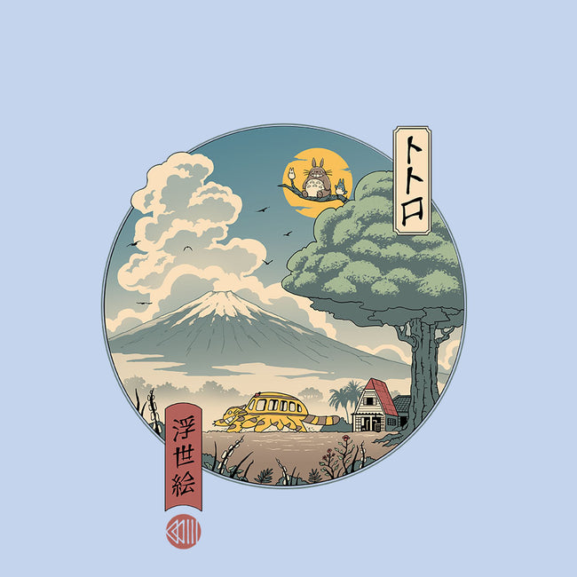 Neighbor's Ukiyo-E-mens long sleeved tee-vp021