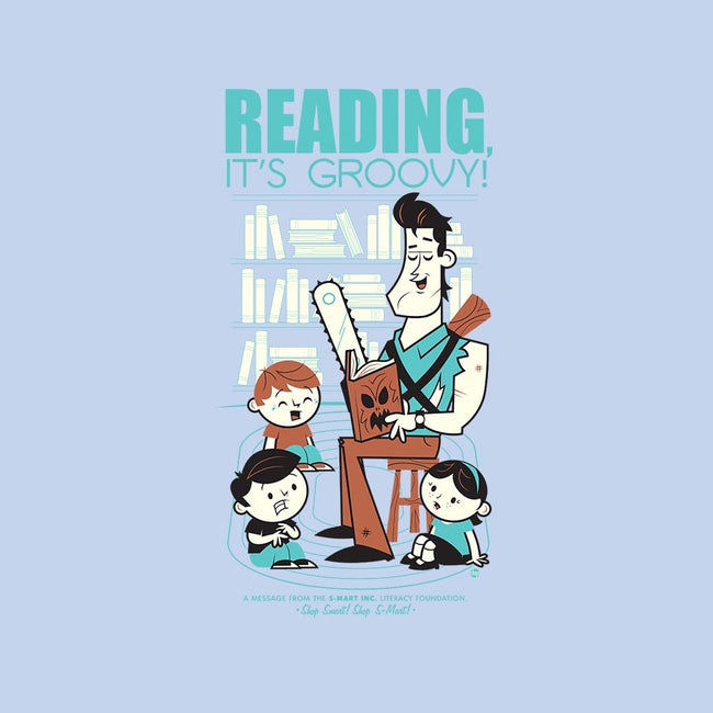 Reading is Groovy-unisex pullover sweatshirt-Dave Perillo