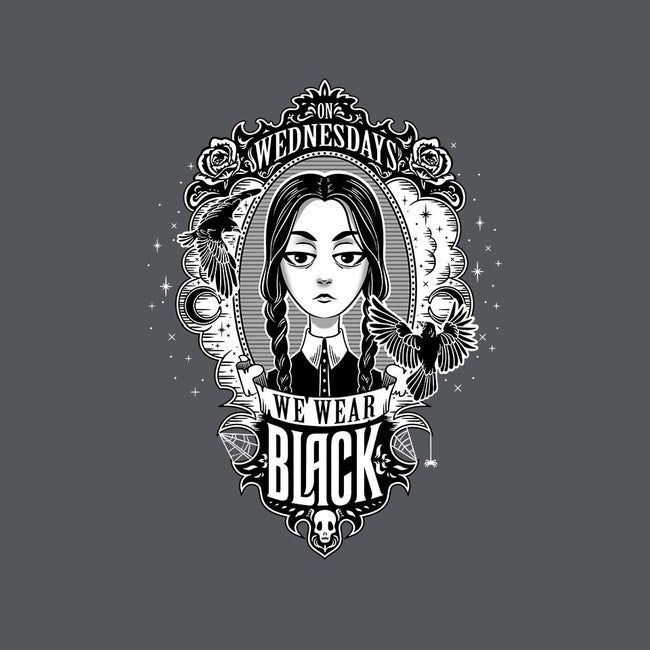 On Wednesdays We Wear Black-unisex basic tank-Kat_Haynes