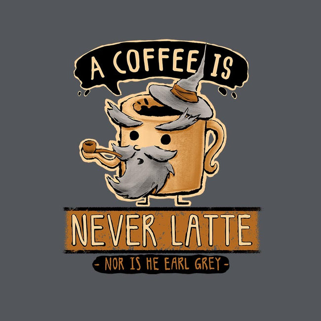 A Coffee is Never Latte-mens long sleeved tee-Hootbrush
