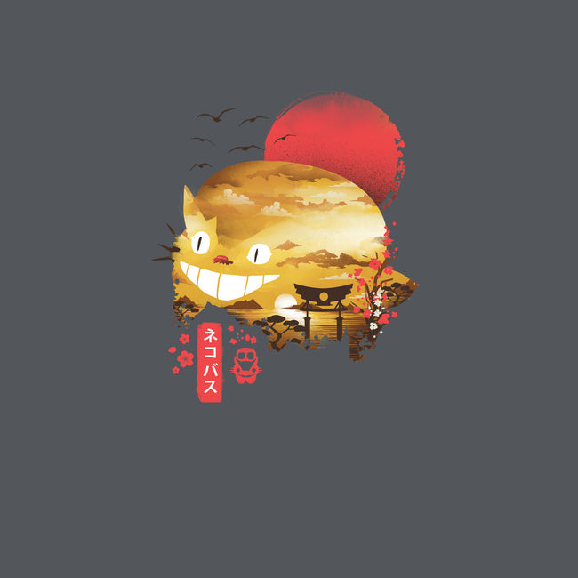 Ukiyo-E Catbus-mens long sleeved tee-dandingeroz