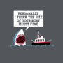 Polite Jaws-mens basic tee-DinoMike