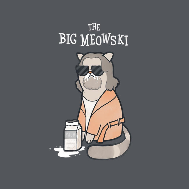 The Big Meowski-womens fitted tee-queenmob