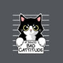 Bad Cattitude-mens basic tee-NemiMakeit