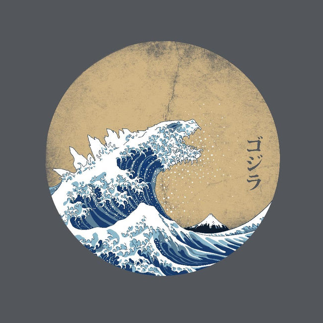 Hokusai Gojira-unisex pullover sweatshirt-Mdk7
