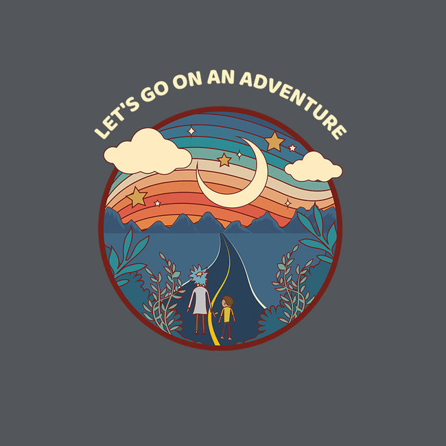 Let's Go on An Adventure-womens fitted tee-zody