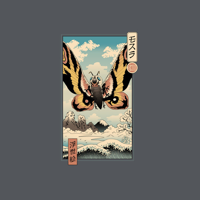 Ancient Moth Ukiyo-E-mens basic tee-vp021
