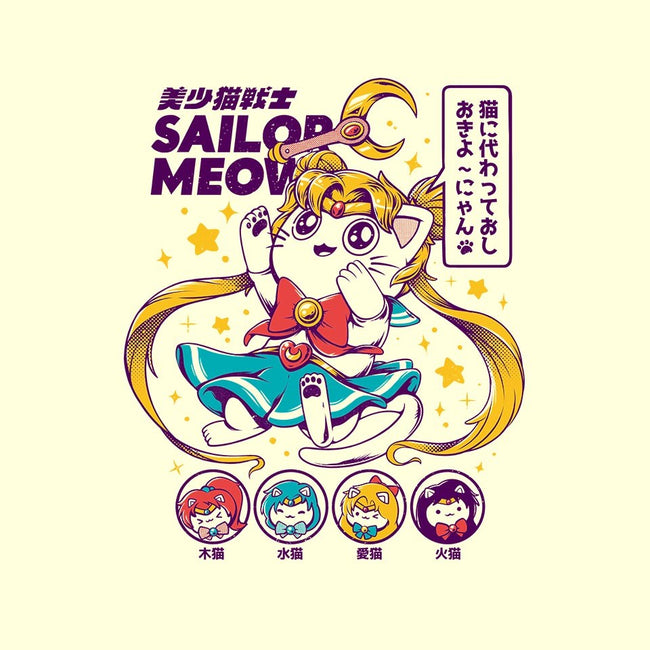 Sailor Meow-unisex basic tank-ilustrata