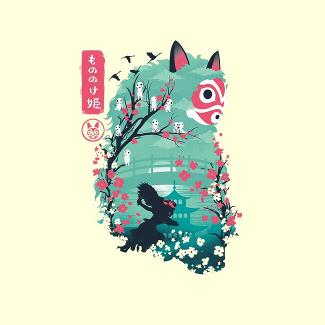 UKIYO E PRINCESS-unisex basic tank-dandingeroz