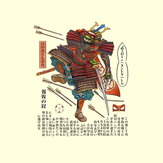 Samurai Raphael-unisex pullover sweatshirt-ChetArt