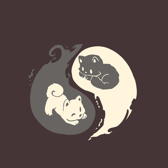 Yin and Yang-mens basic tee-amyneko